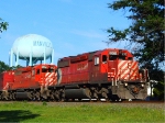 Pair of Canadian Pacific SD40-2s